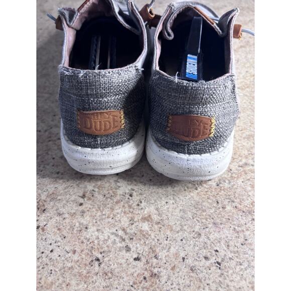 Hey Dude Women’s Wendy Washed Grey Lightweight Loafers Size 7! - Picture 3 of 5